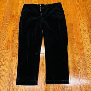 Vintage Men's Polo by Ralph Lauren Black Corduroy Pants Classic Fit